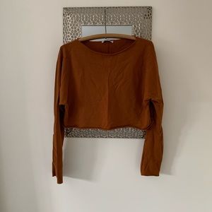 Zara Camel Crop Top